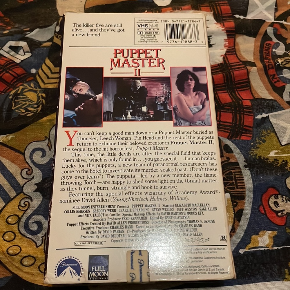 Puppet master VHS - Picture 4 of 7
